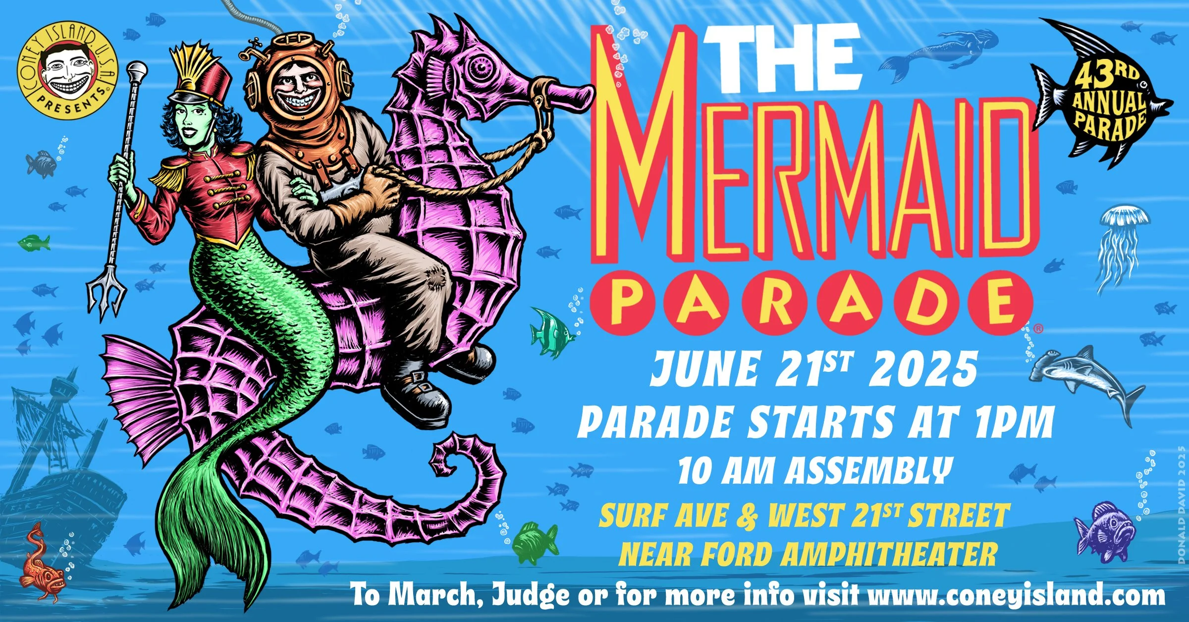 The 43nd Annual Mermaid Parade Coney Island USA the-43nd-annual-mermaid-parade-coney-island-usa