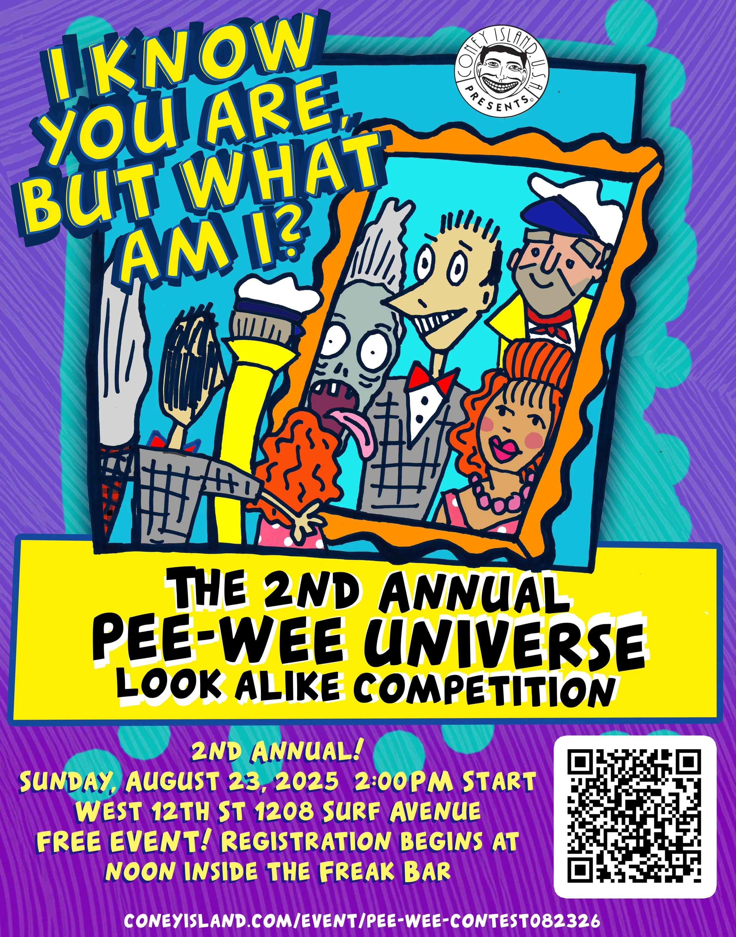I Know You Are, But What Am I? The 2nd Annual Pee-wee Universe Look Alike Contest