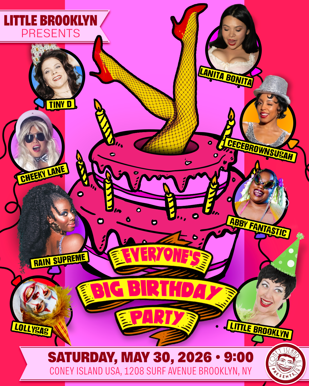 Little Brooklyn Presents : EVERYONE’S BIG BIRTHDAY PARTY&nbsp;