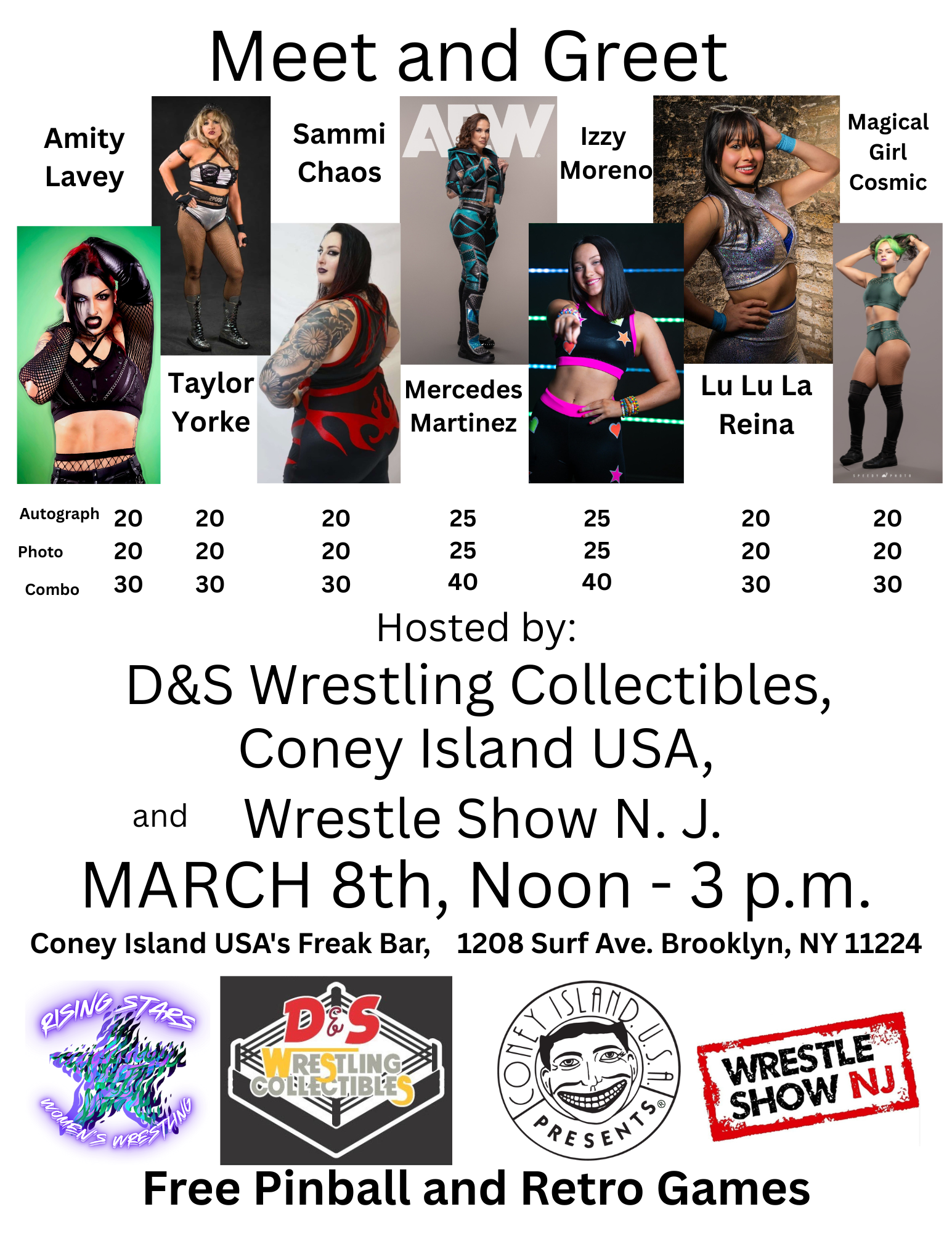 Rising Stars Women's Wrestling: Meet &amp; Greet