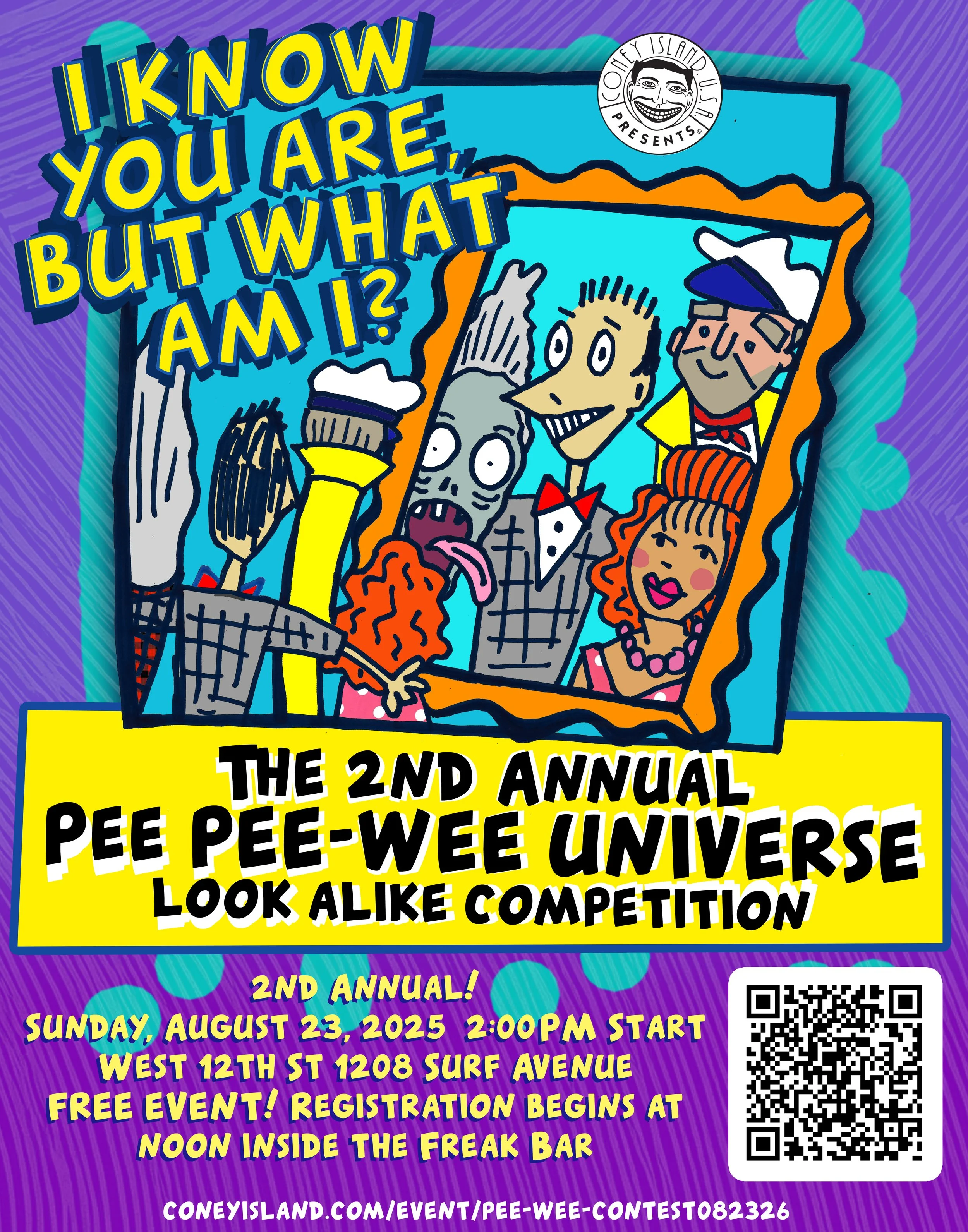 I Know You Are, But What Am I? The 2nd Annual Pee-wee Universe Look Alike Contest