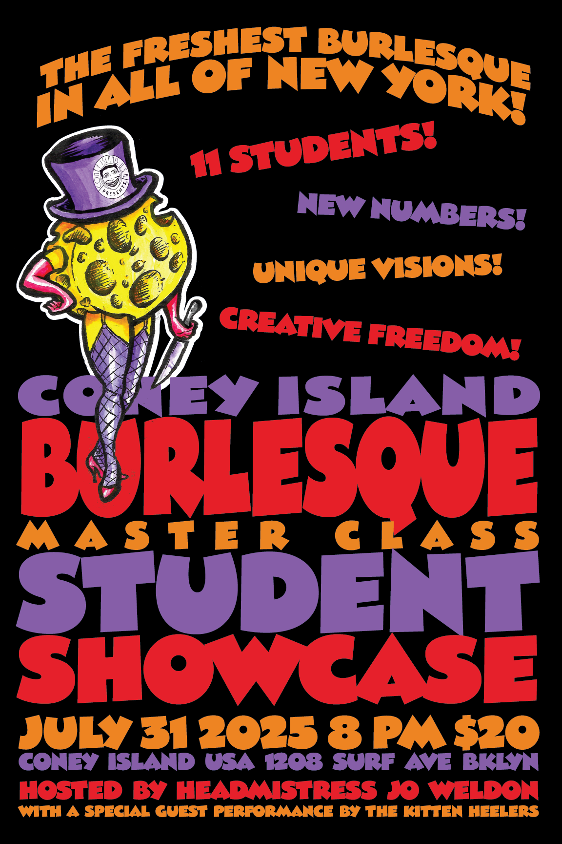 Coney Island Burlesque Student Showcase
