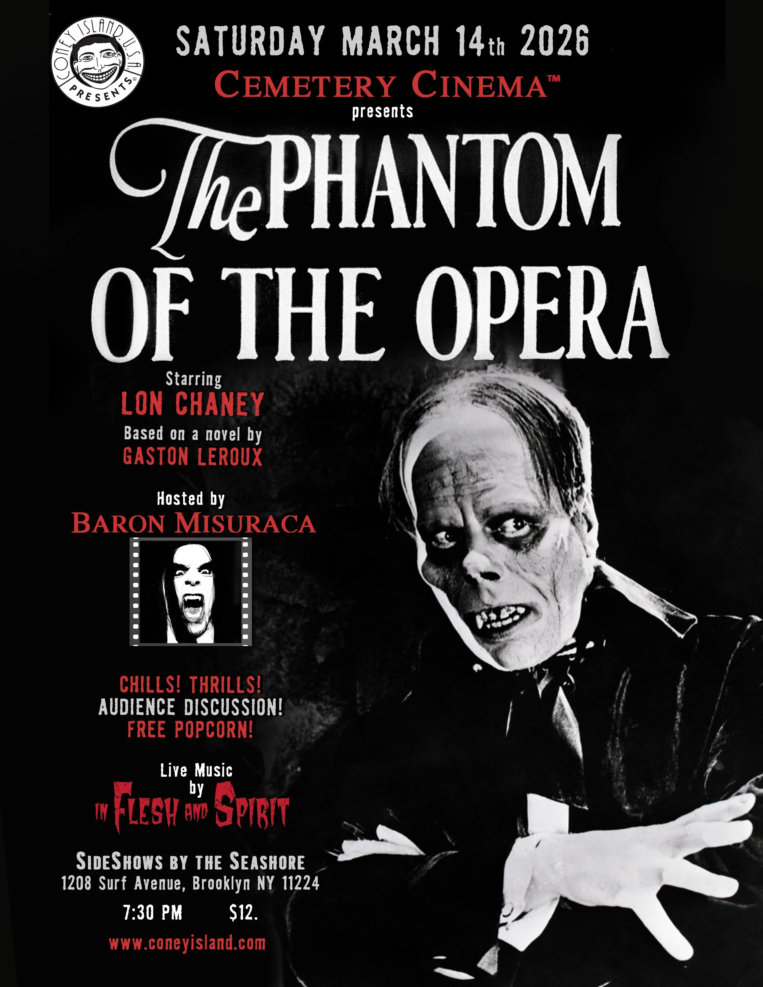 Cemetery Cinema: The Phantom of the Opera