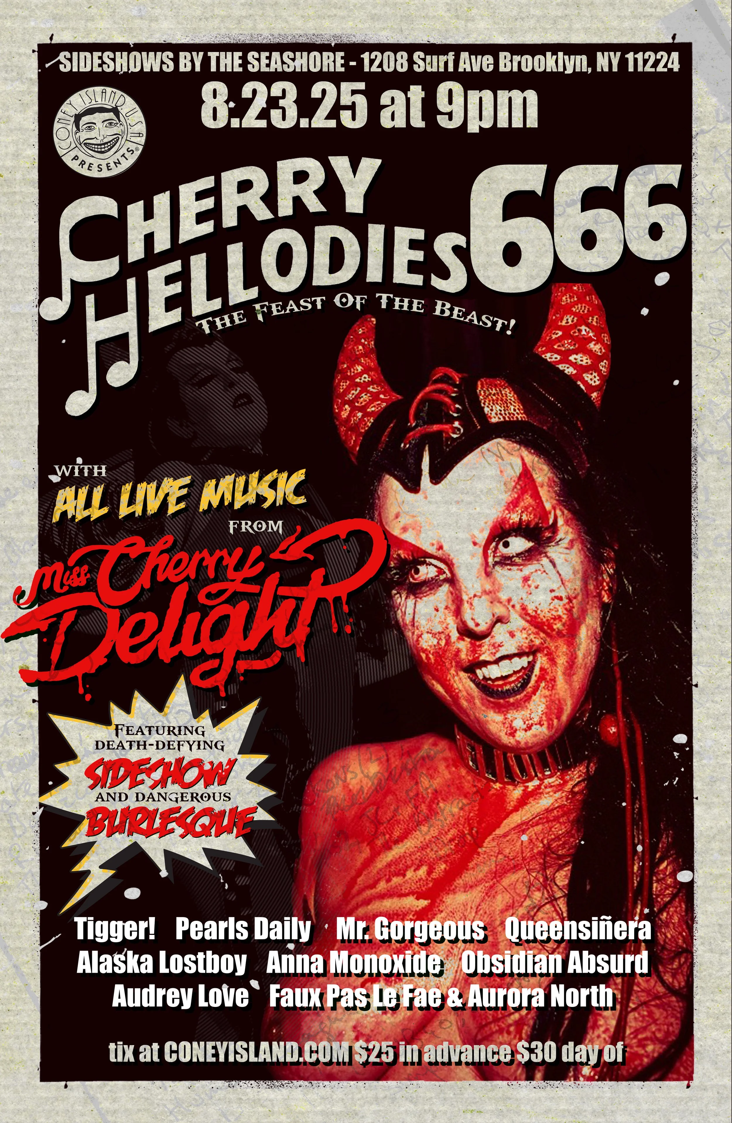 Cherry Hellodies 666: The Feast Of The Beast!