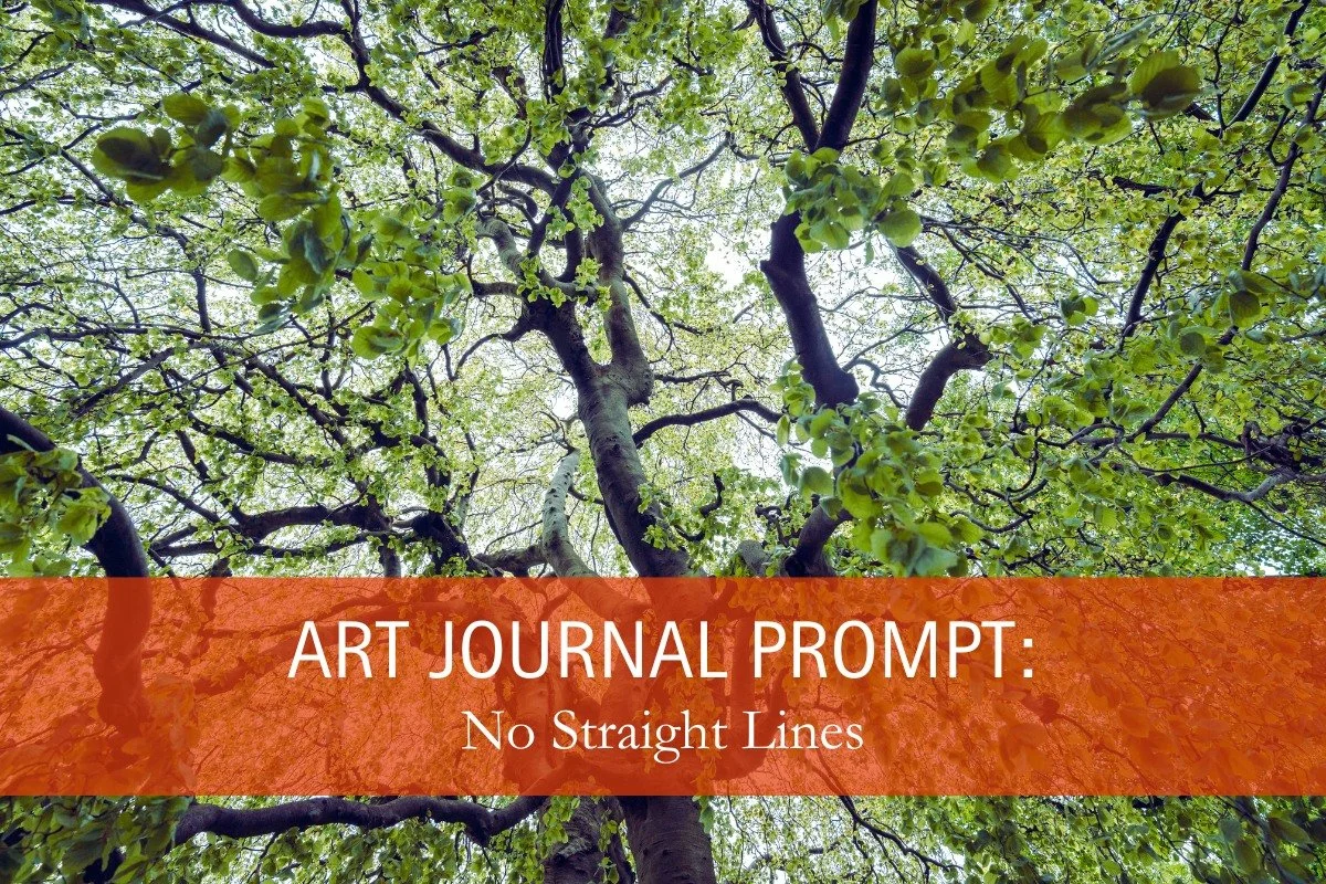 This week, we're going to play with the idea of responding, with no straight lines. Use this prompt however you wish - think about it, write about it, make art inspired by it. There are no right answers and there's no way to get this wrong.

If you'r