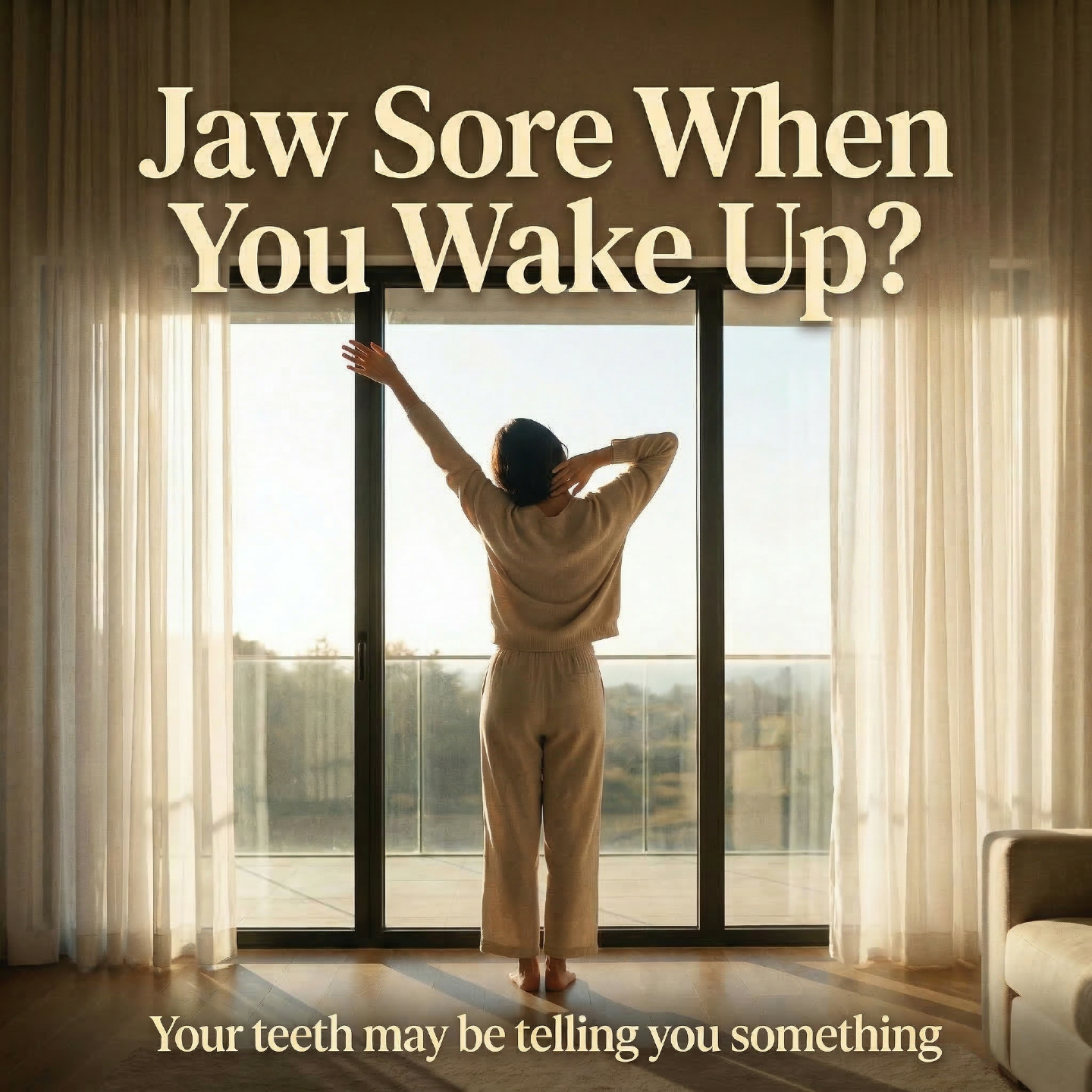 ¿Por qué te duele la mandíbula por las mañanas?