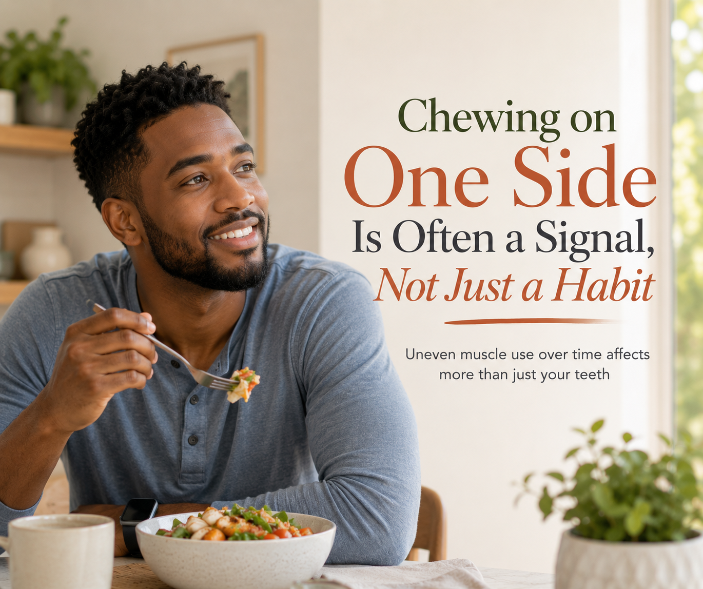 What Happens When You Only Chew on One Side
