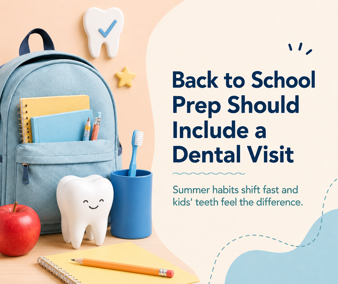 Why a Back-to-School Dental Checkup Is Best Done in August
