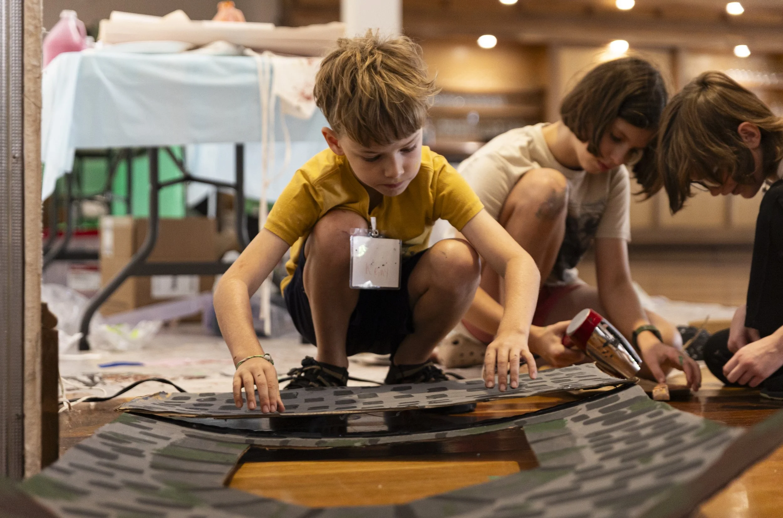 Drama camp prop making, 7/9/26