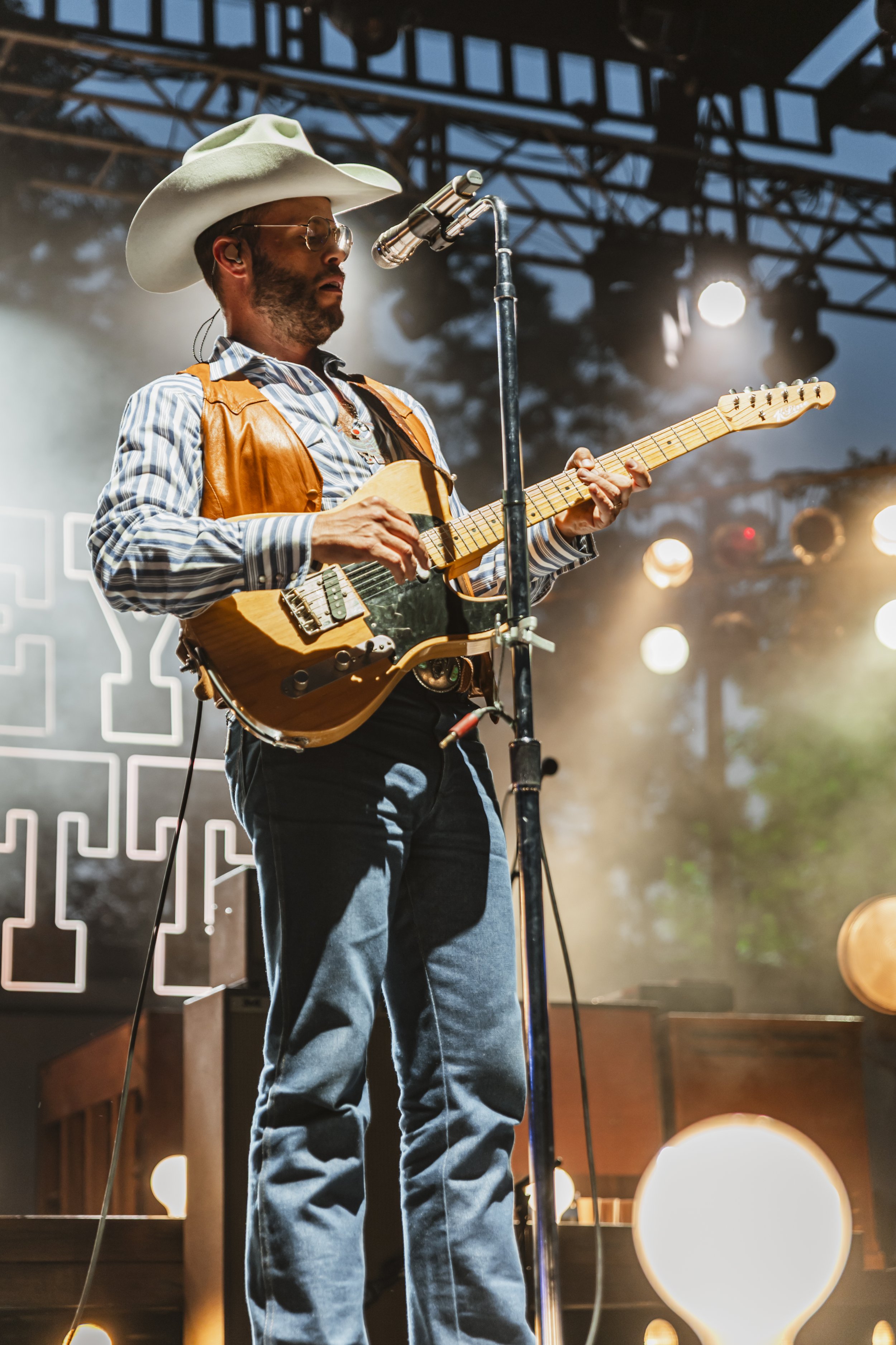 Charley Crockett @ Nelsonville Music Festival, Nelsonville, Ohio, 6/21/25