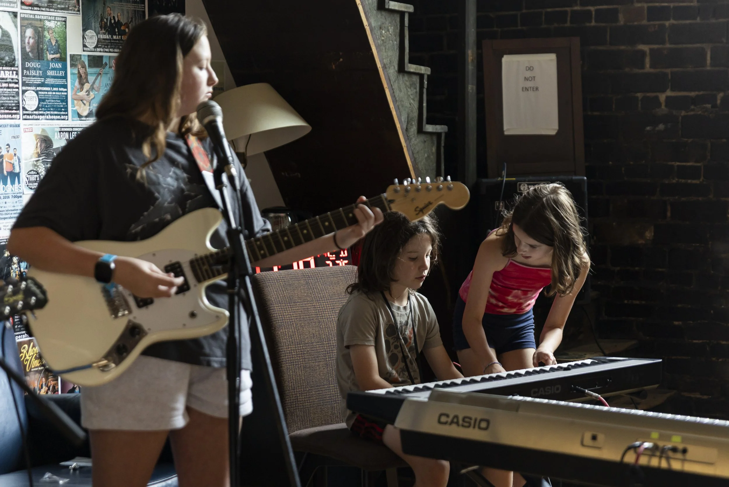 Music camp rehearsal, 7/15/26