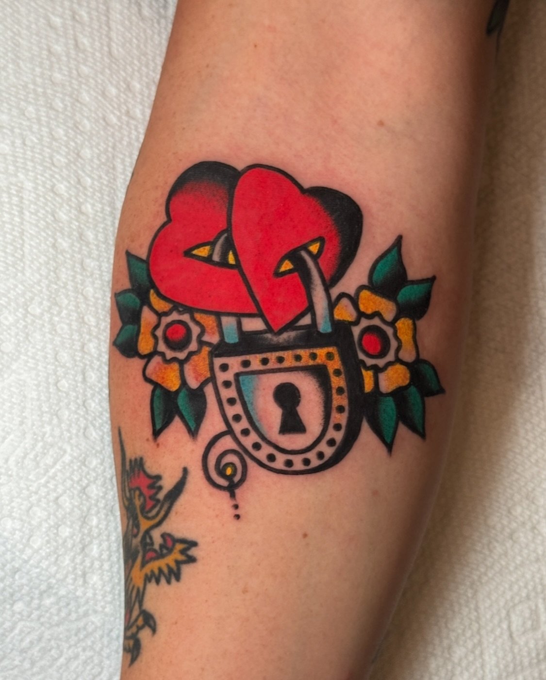 Made at @lastlaughtattoophx 
Booking for JUNE 🌻