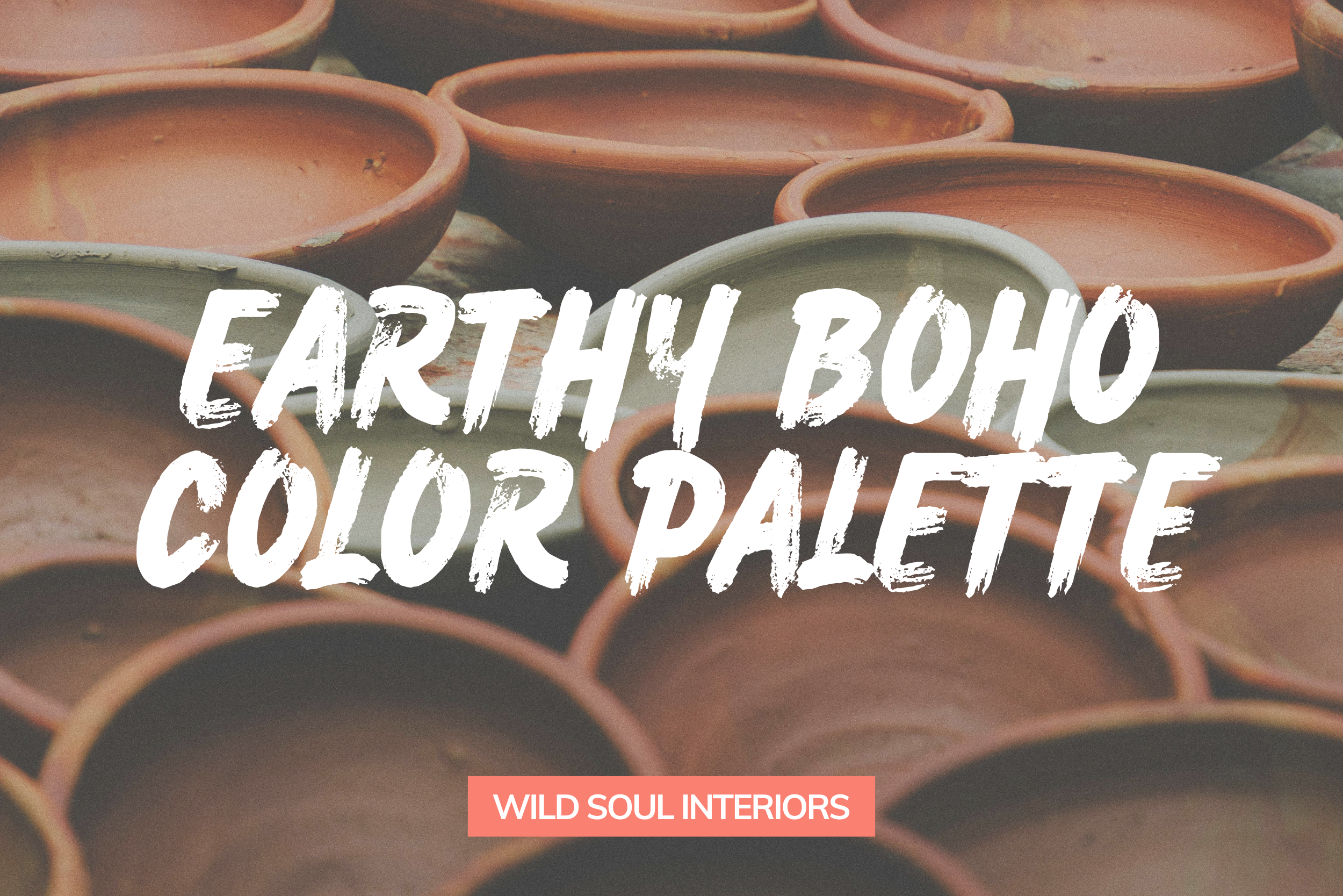 Earthy Boho Color Palette