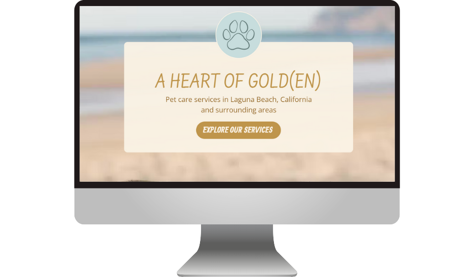 Web copy portfolio sample.