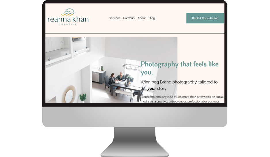 Web copy portfolio sample.