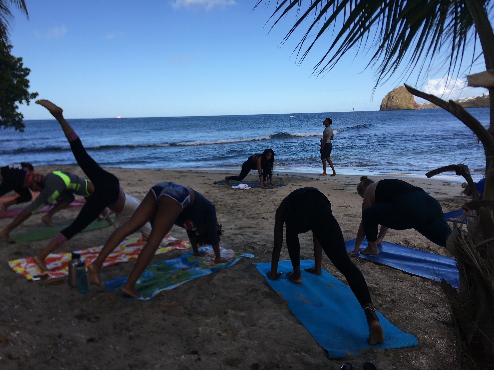 happy-brown-girl-on-the-beach-soka-gyal-march-14-2020-group-yoga-in-st-vincent-and-the-grenadines.JPG