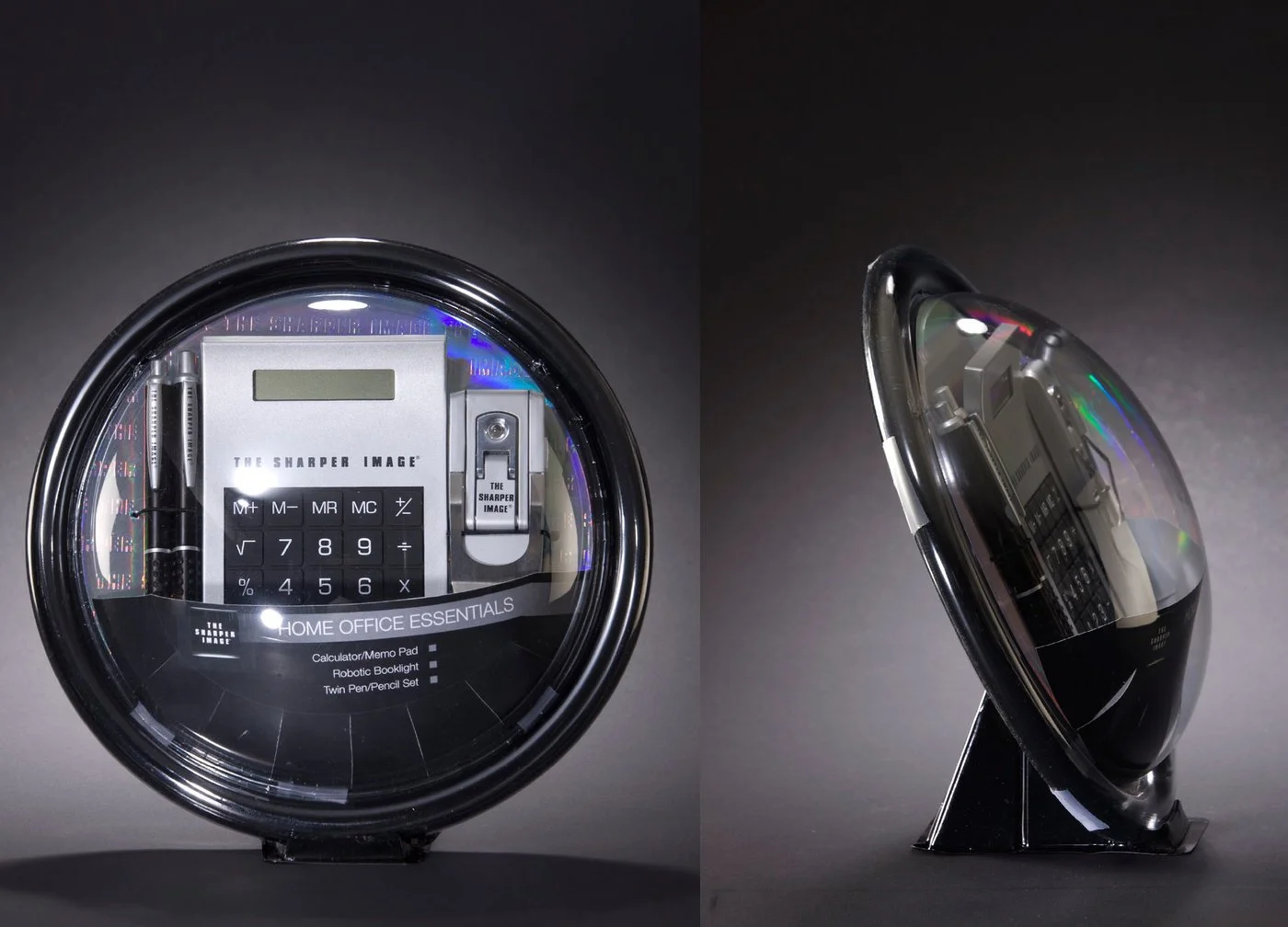 Concept packaging for Sharper Image gift line at BJ's wholesale stores.