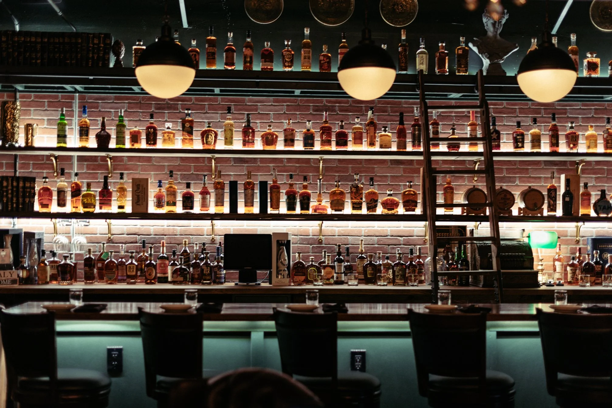 Nueces Whiskey Library