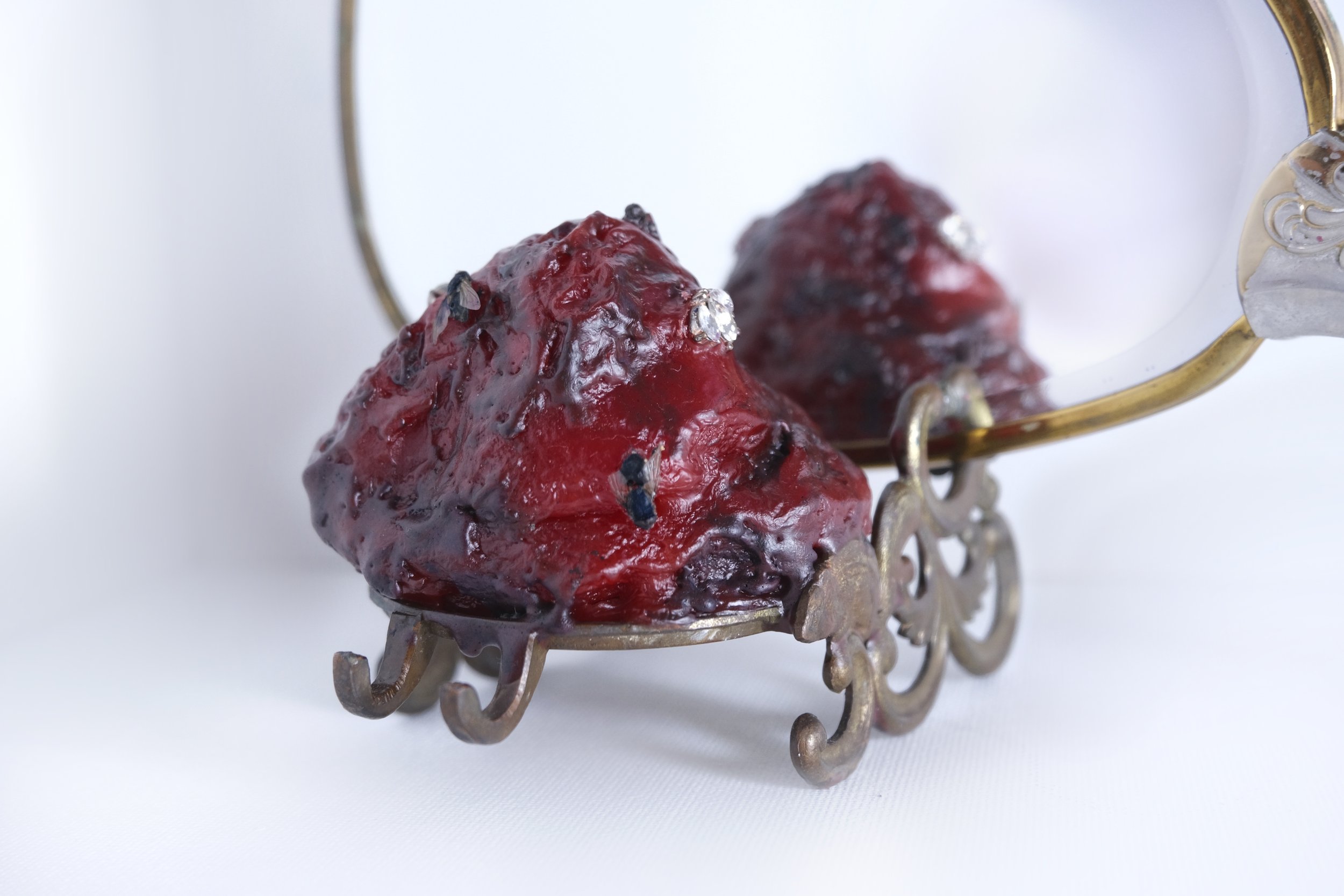 “hell in a hand mirror”
found materials
2025