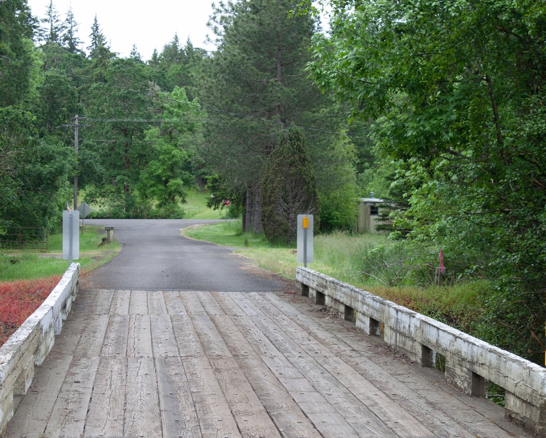 Bridge over Salt Creek - so romantic