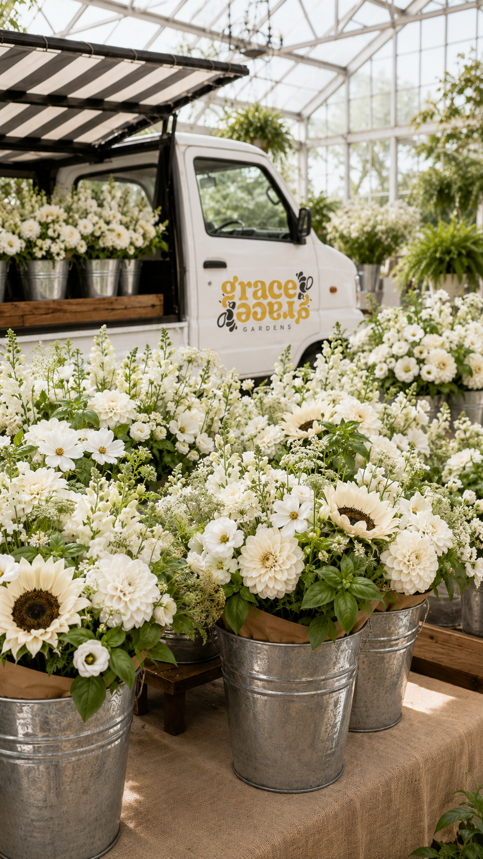Book the flower truck for your Kansas City event