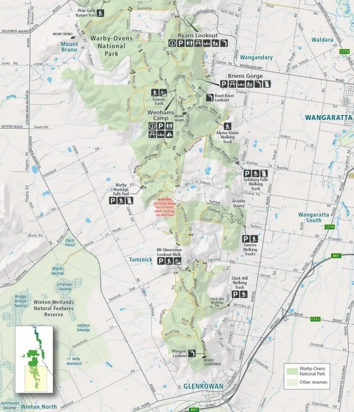 Spring Camp, Warby Ranges