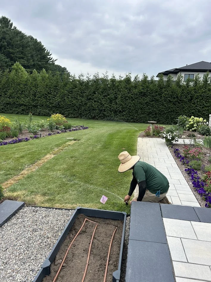 lawn sprinkler service