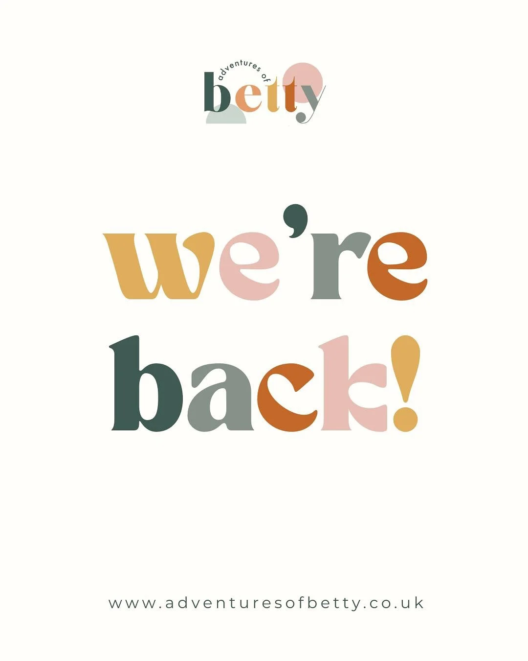 Whoop whoop &mdash; we&rsquo;re back, baby! The relaunch is officially here!

Is it perfect? Nope.
Am I totally fine with that? Also nope&hellip; just kidding! Letting go of perfection is actually kind of liberating. Because really, what matters most