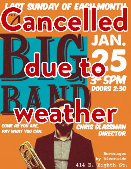 The Alluvion Big Band - CANCELED DUE TO WEATHER
