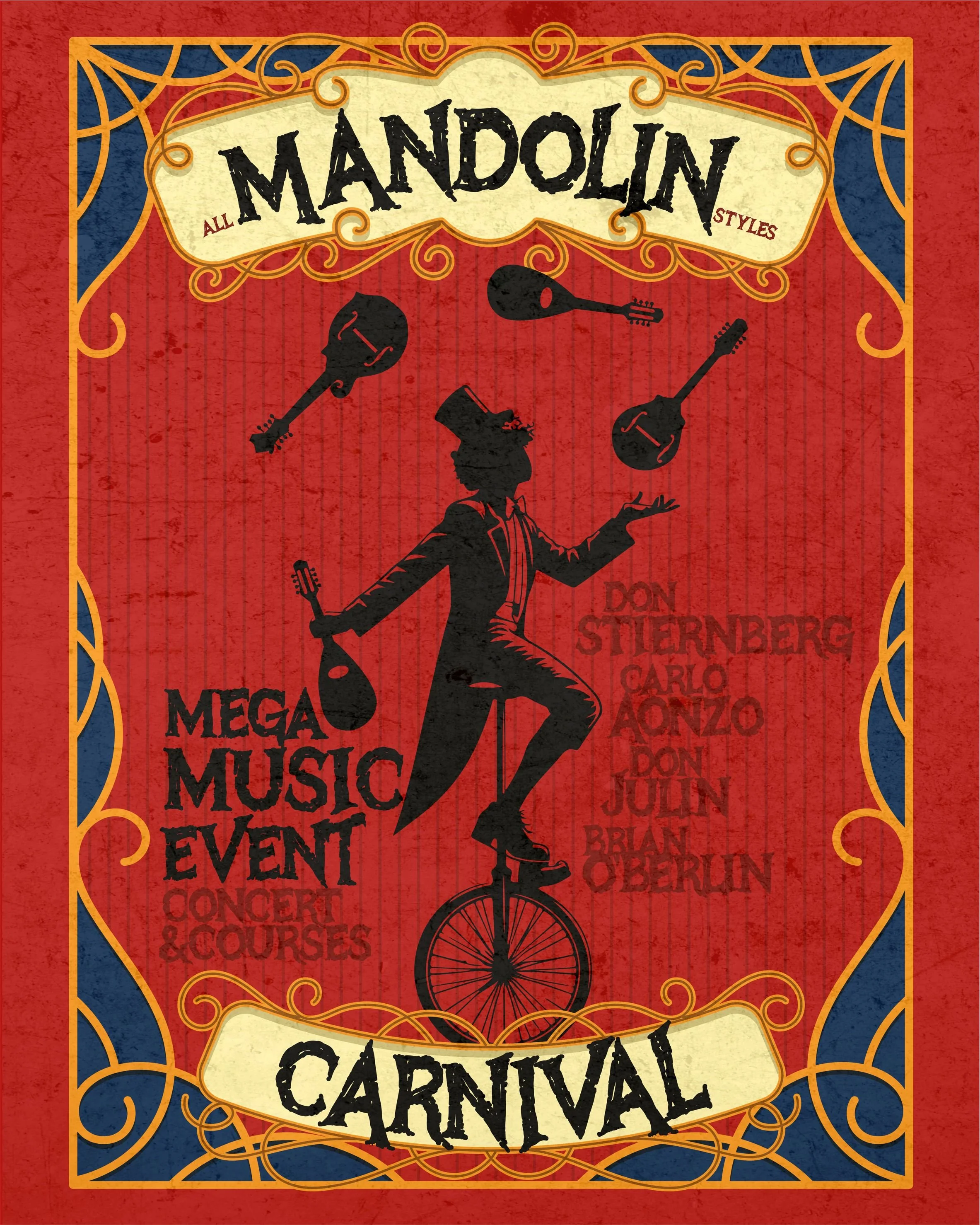 Alluvion Presents: Mandolin Carnival feat Don Julin, Brian Oberlin, Don Stiernberg &amp; Carlo Aonzo