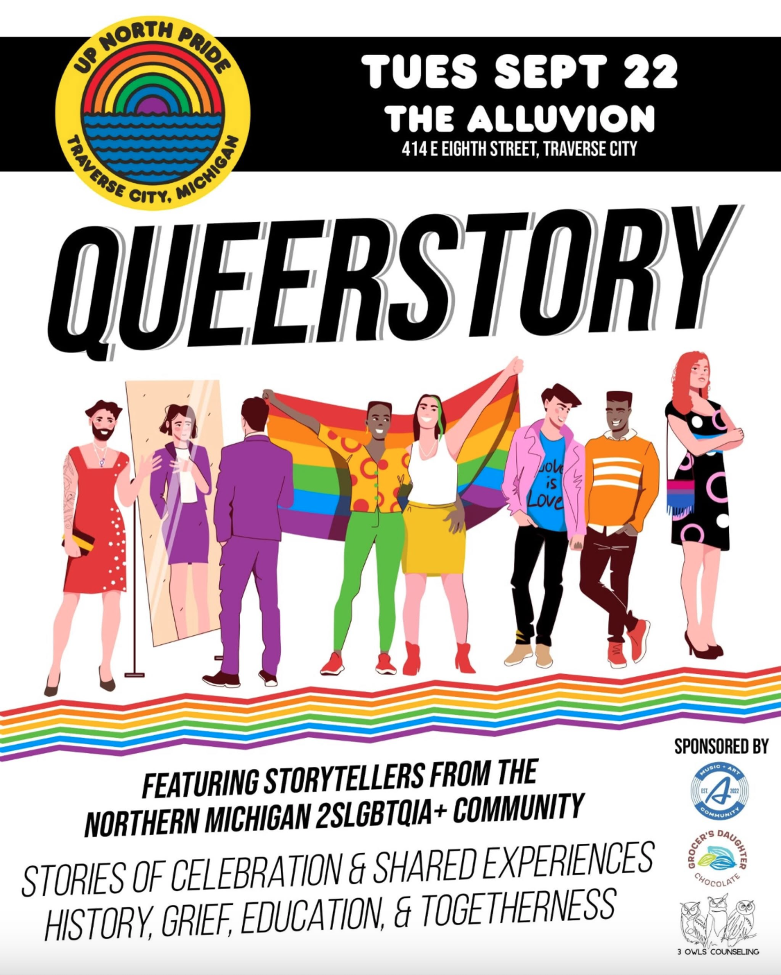 Up North Pride “QUEERStory” Pride Week Event