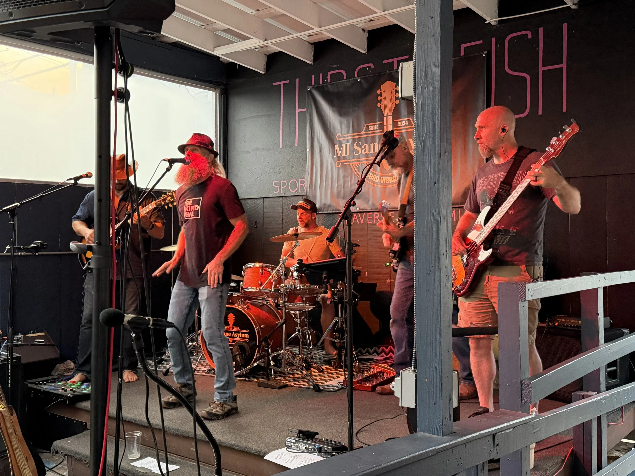 Ship Yard Series for Local, Emerging Artists with MI Sane Asylum &amp; OK serafina
