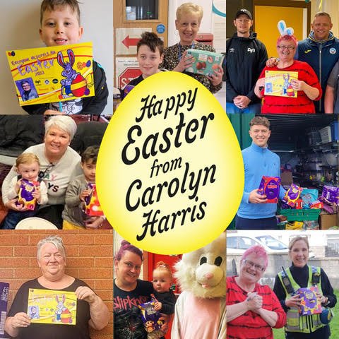 Carolyn's Happy Easter collage