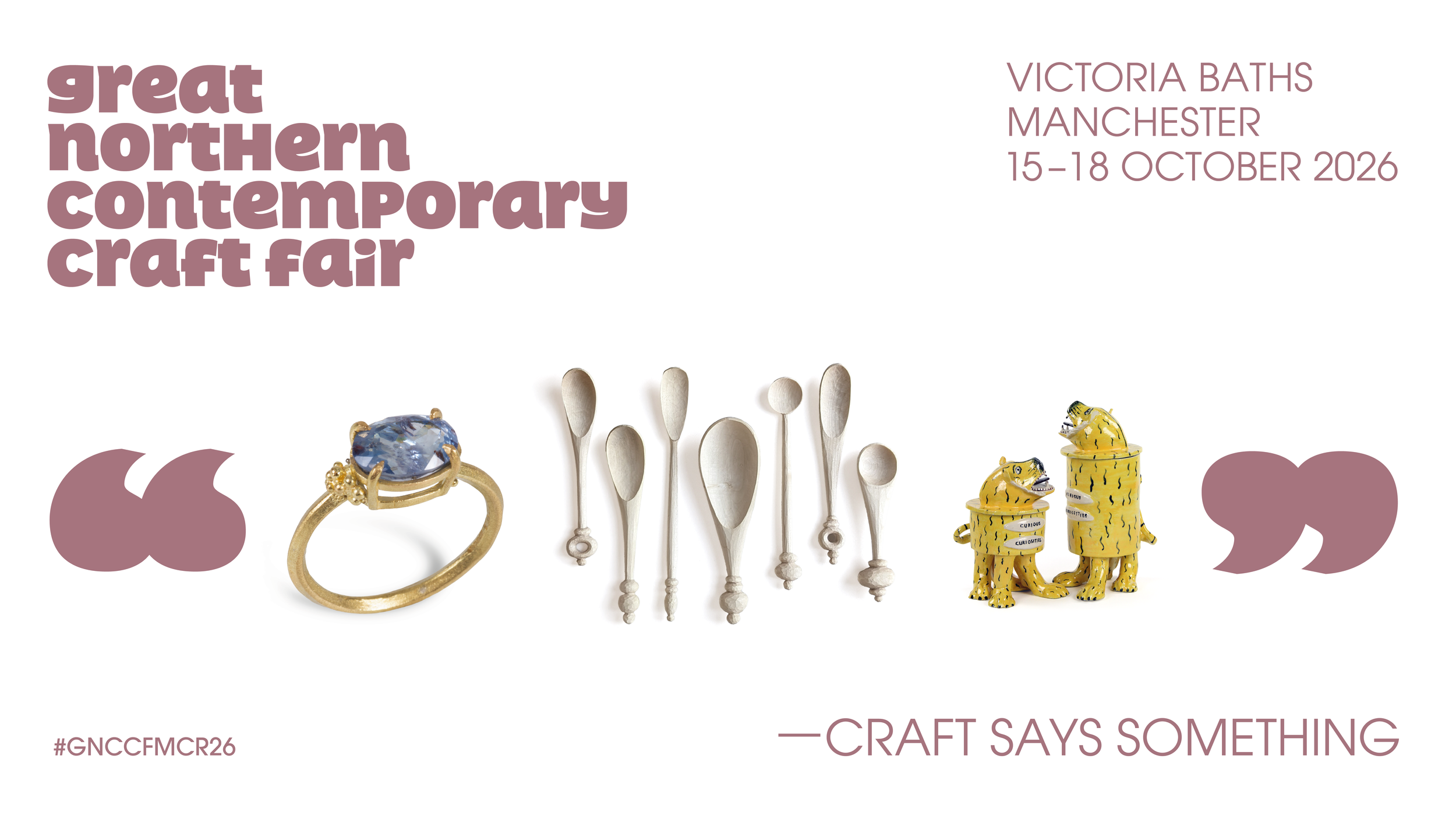 great northern contemporary craft fair manchester banner