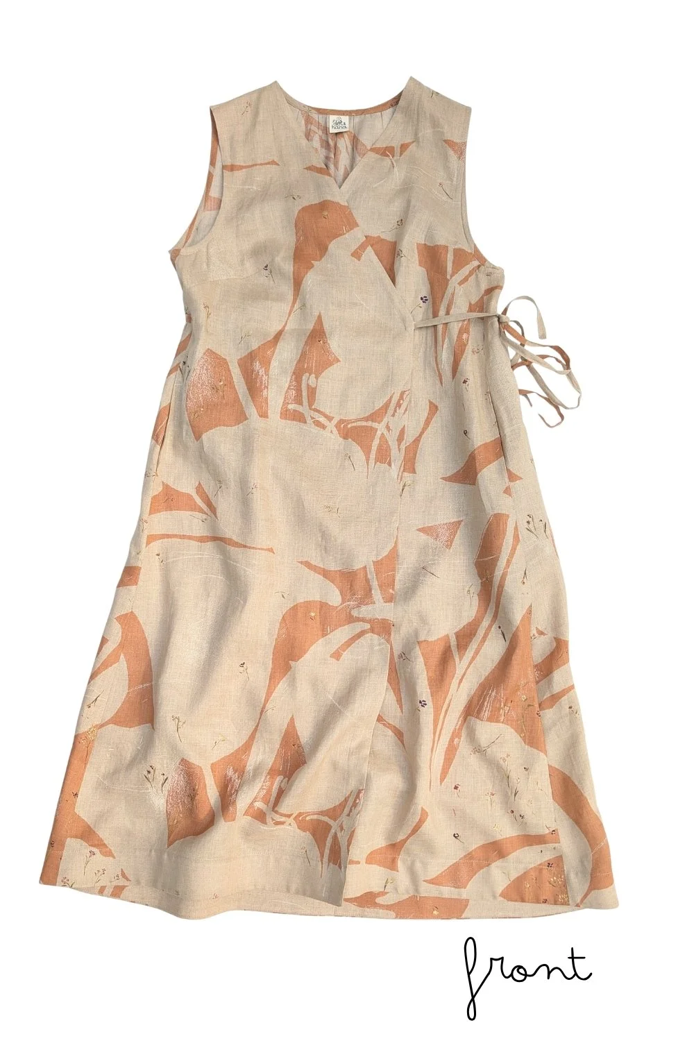 Momo Wrap Dress - Peach