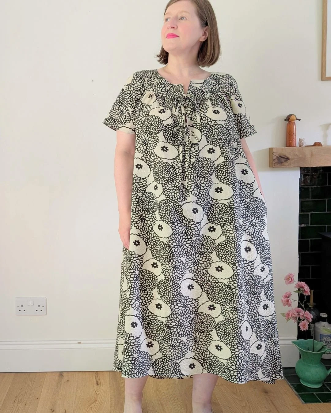 black and white dahlia print seersucker sundress.jpg