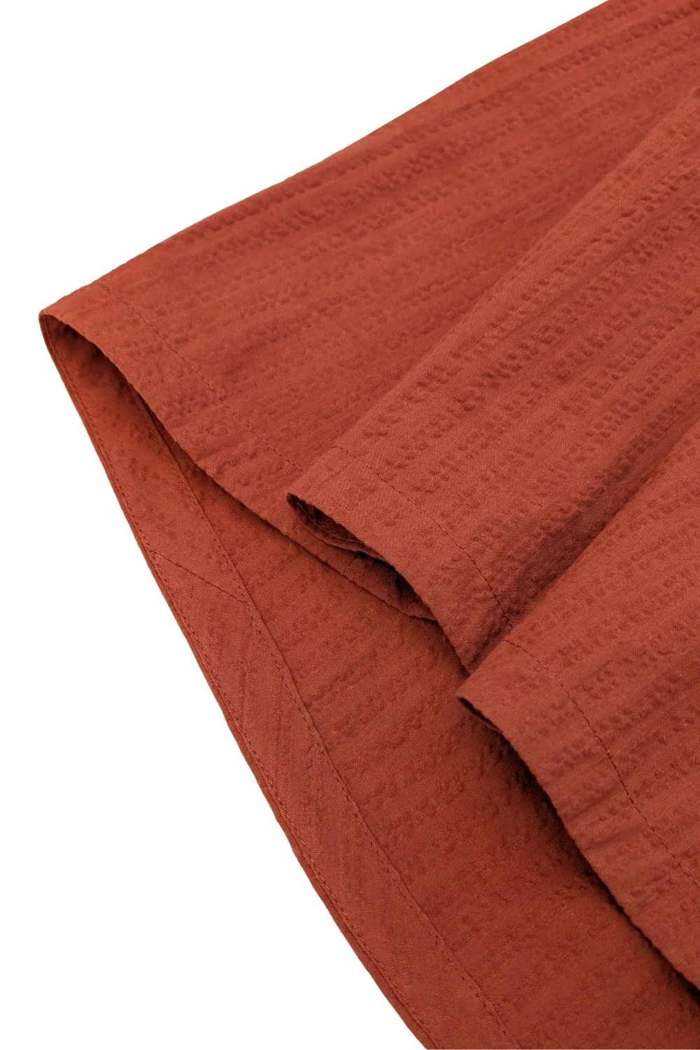 Hannah dress - rust seersucker - hem detail.jpg