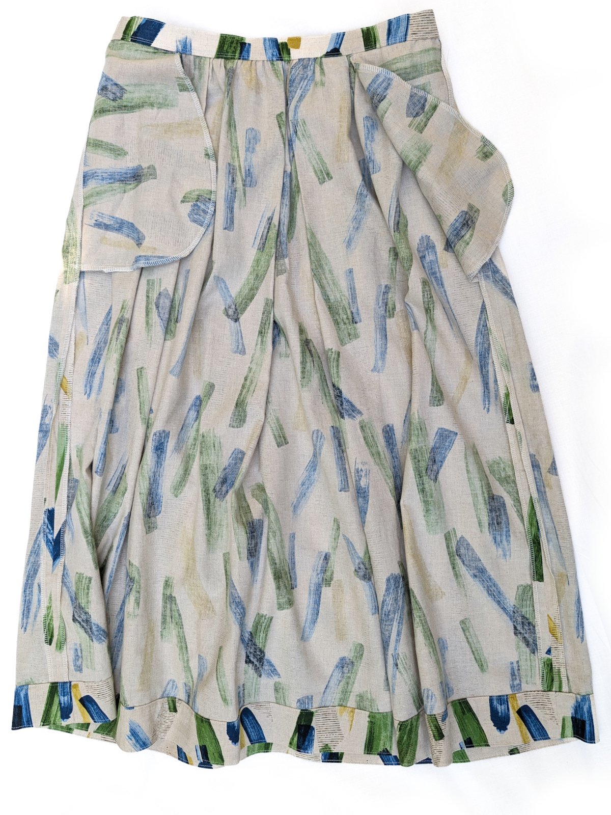 anatomy of the garment to demonstrate how it is constructed