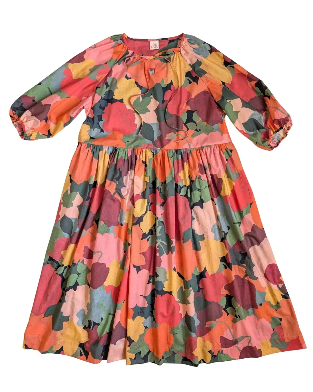 marina raglan sleeve dress flat lay image