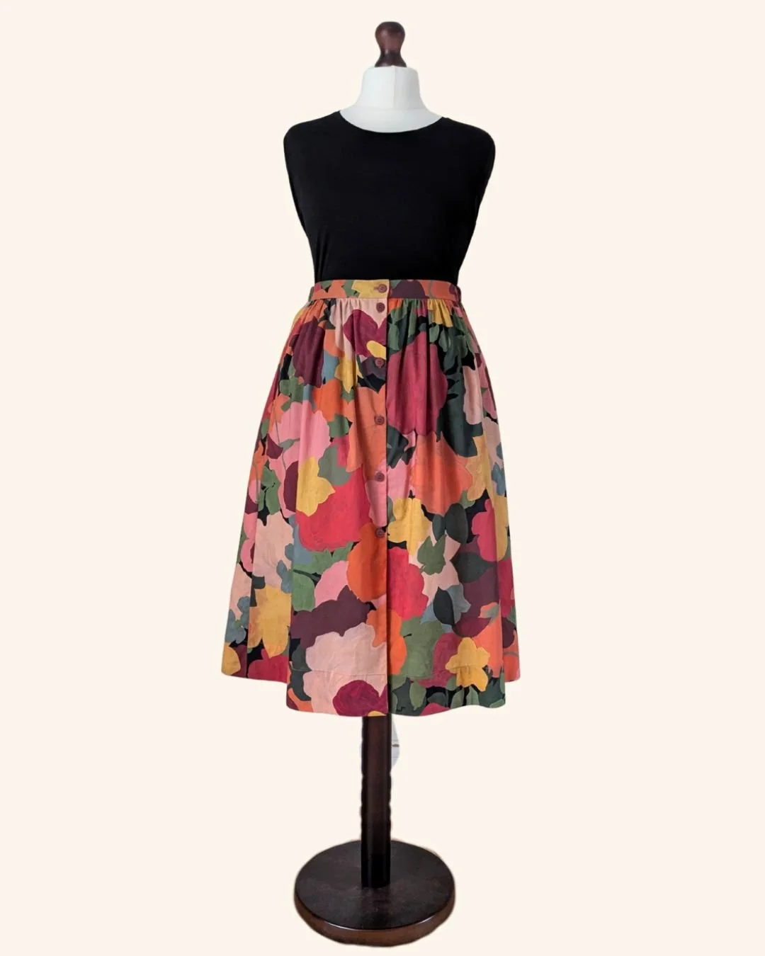 Marina Button Up Skirt