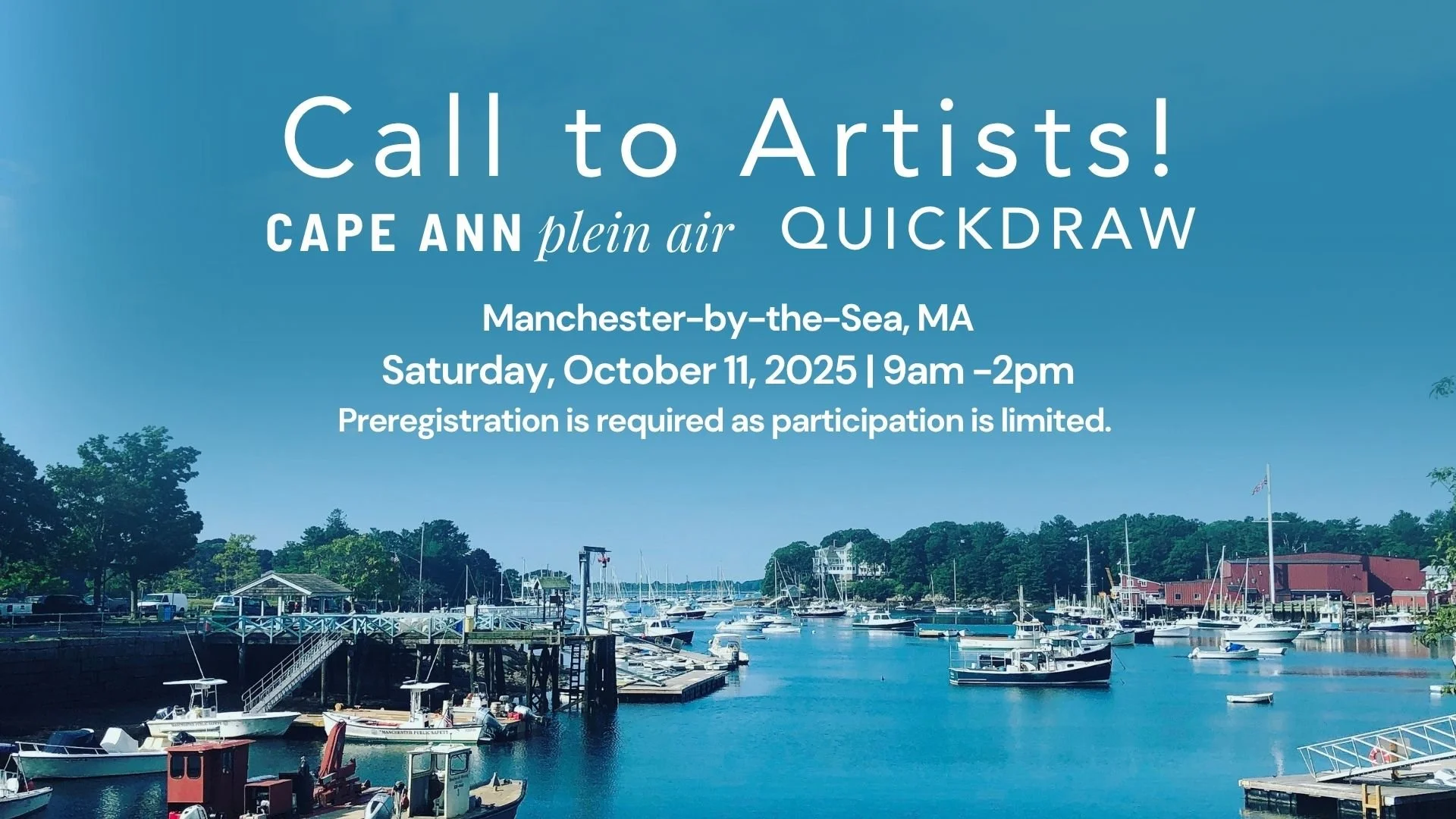 Cape Ann Plein Air QuickDraw