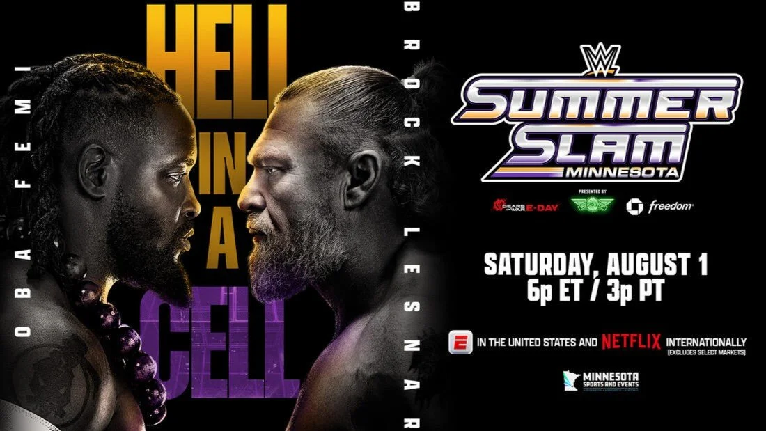 WrestlingPiece -  Oba Femi vs. Brock Lesnar