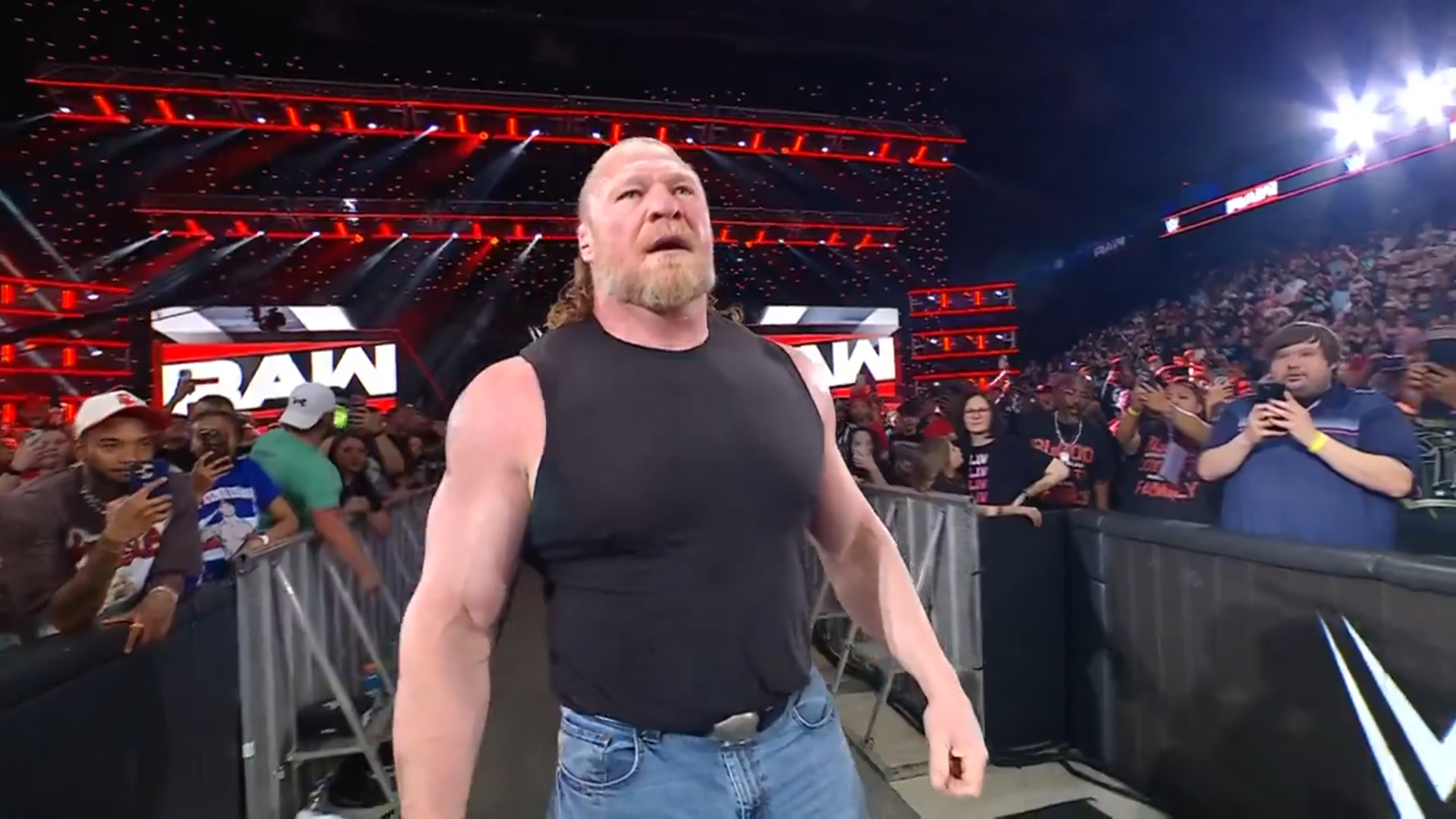 Brock Lesnar returns