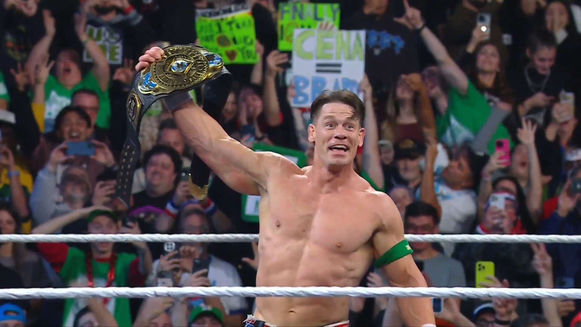 O John Cena κερδίζει τον WWE Intercontinental τίτλο στο WWE Raw