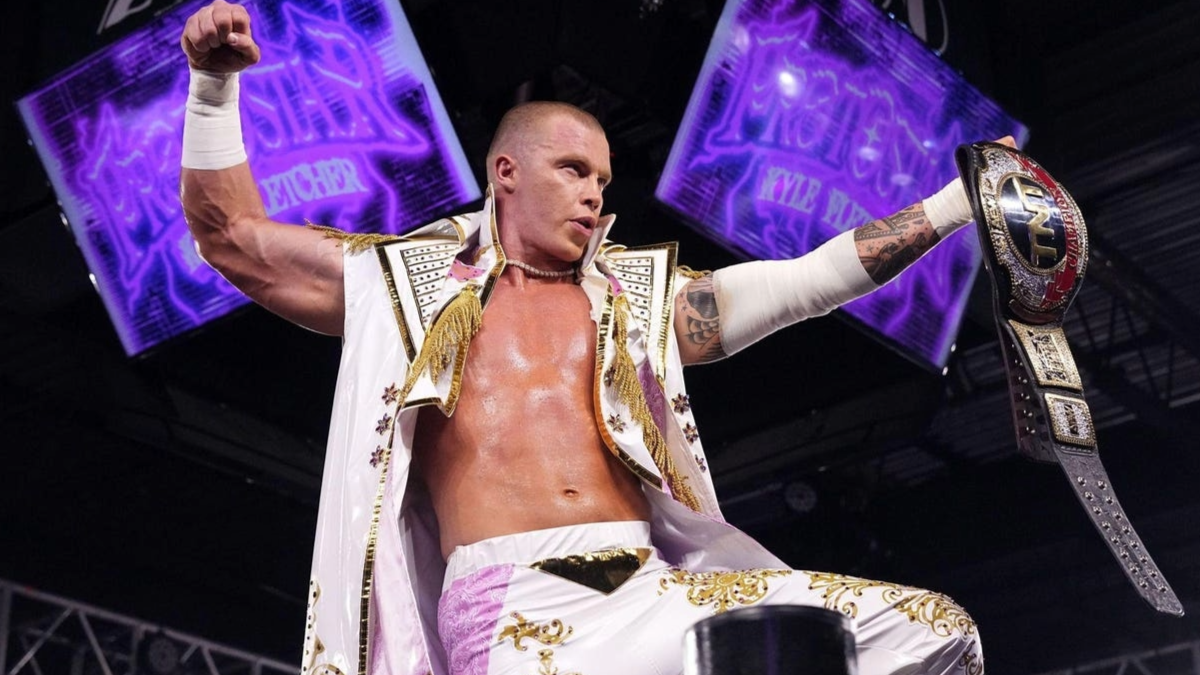 O Kyle Fletcher εγκαταλείπει τον TNT τίτλο λόγω τραυματισμού
