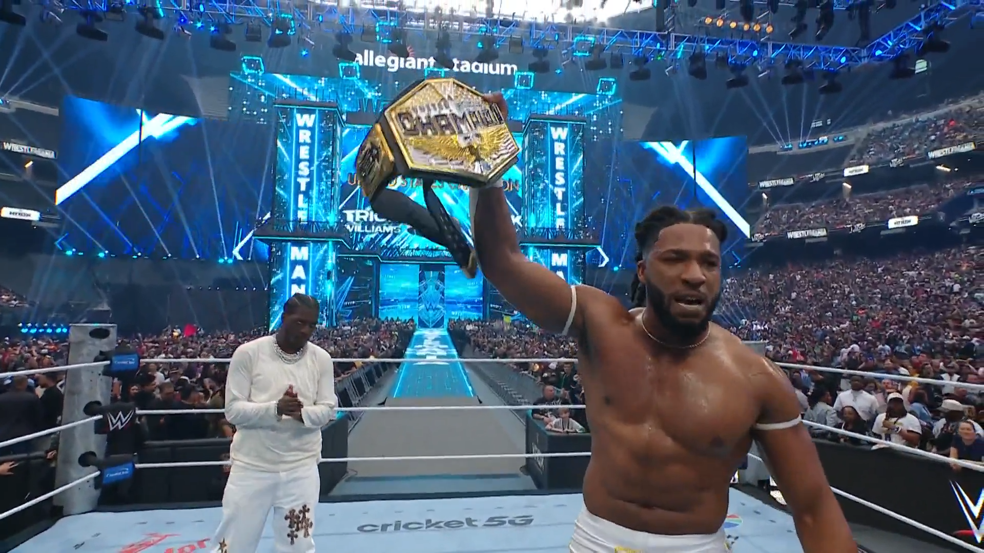 O Trick Williams κερδίζει τον WWE United States τίτλο στην WrestleMania 42