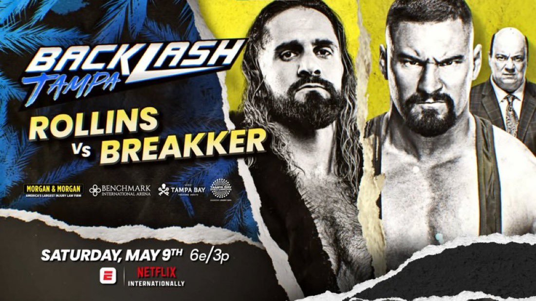 Rollins vs Breakker