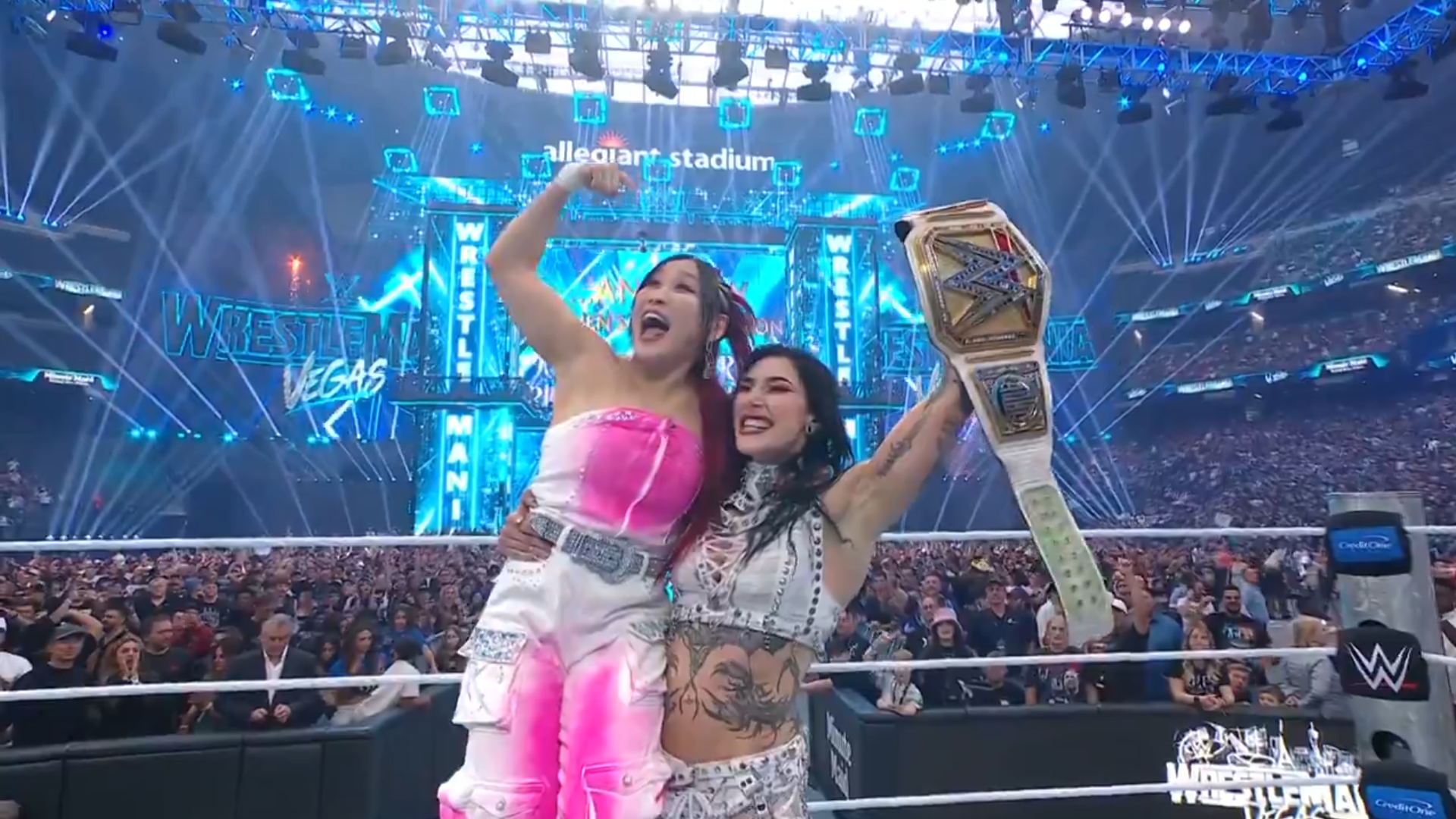 Rhea Ripley wins WWE title