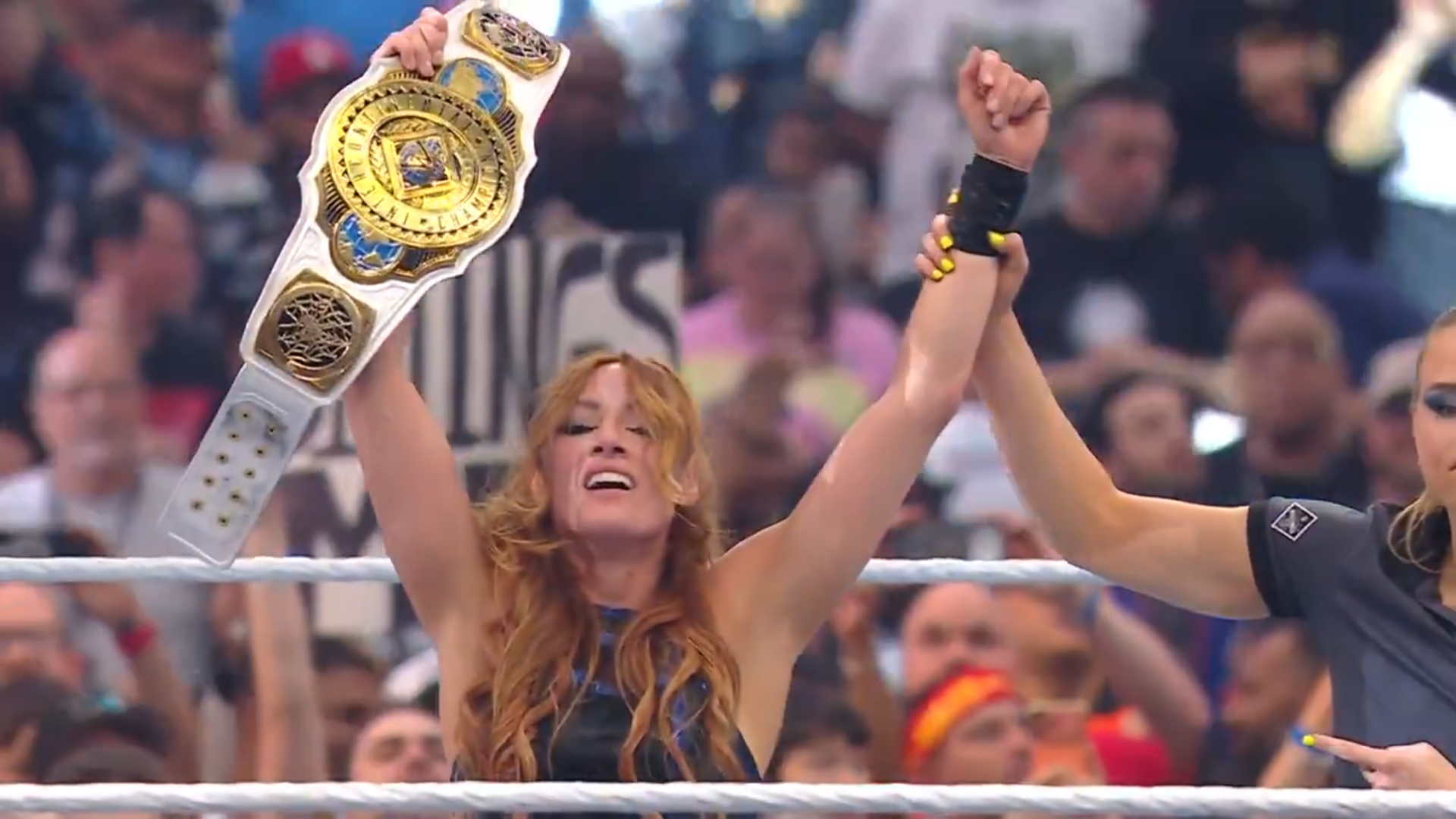 Becky Lynch wins IC title