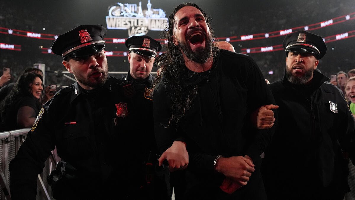 Seth Rollins arrested